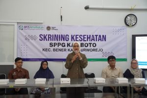 Skrining Riwayat Kesehatan di SPPG Kaliboto, BPJS Kesehatan Dorong Relawan Jaga Kesehatan Sejak Dini