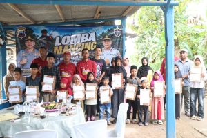 Lomba Mancing dan Santunan Anak Yatim Meriahkan Hari Bhayangkara ke-80 di Pejagoan