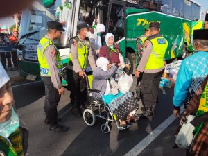 Polres Kebumen Terjunkan 193 Personel Amankan Kepulangan Jemaah Haji Asal Kebumen