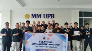 SIWO PWI KONI Kebumen Gelar Pelatihan Jurnalistik Bersama UKM Jurnalistik dan UKM Olahraga UPB Kebumen